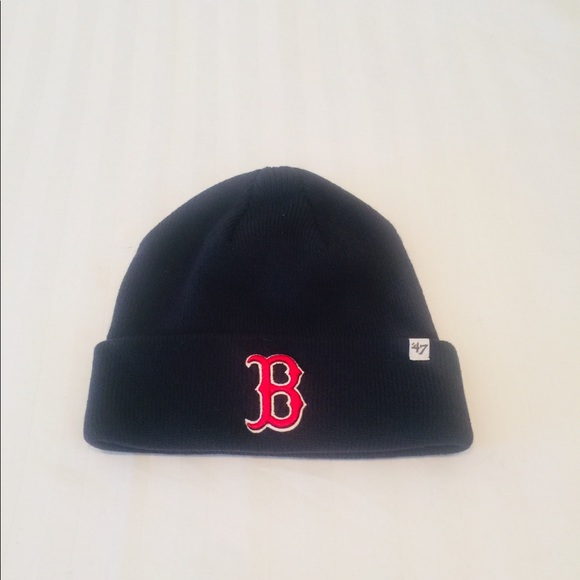 Boston Red Sox cuffed knit by 47. - Picture 1 of 1